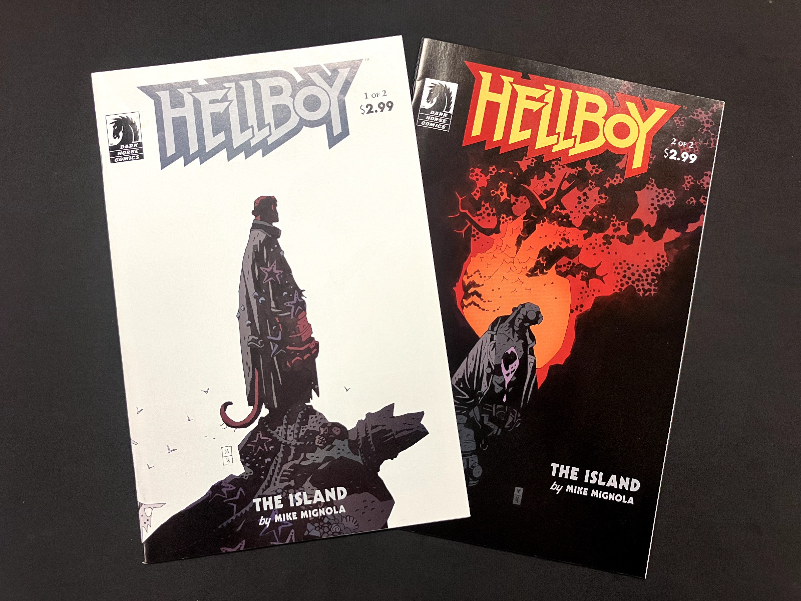 Hellboy: The Island #1 & 2 Dark Horse Comics 2005