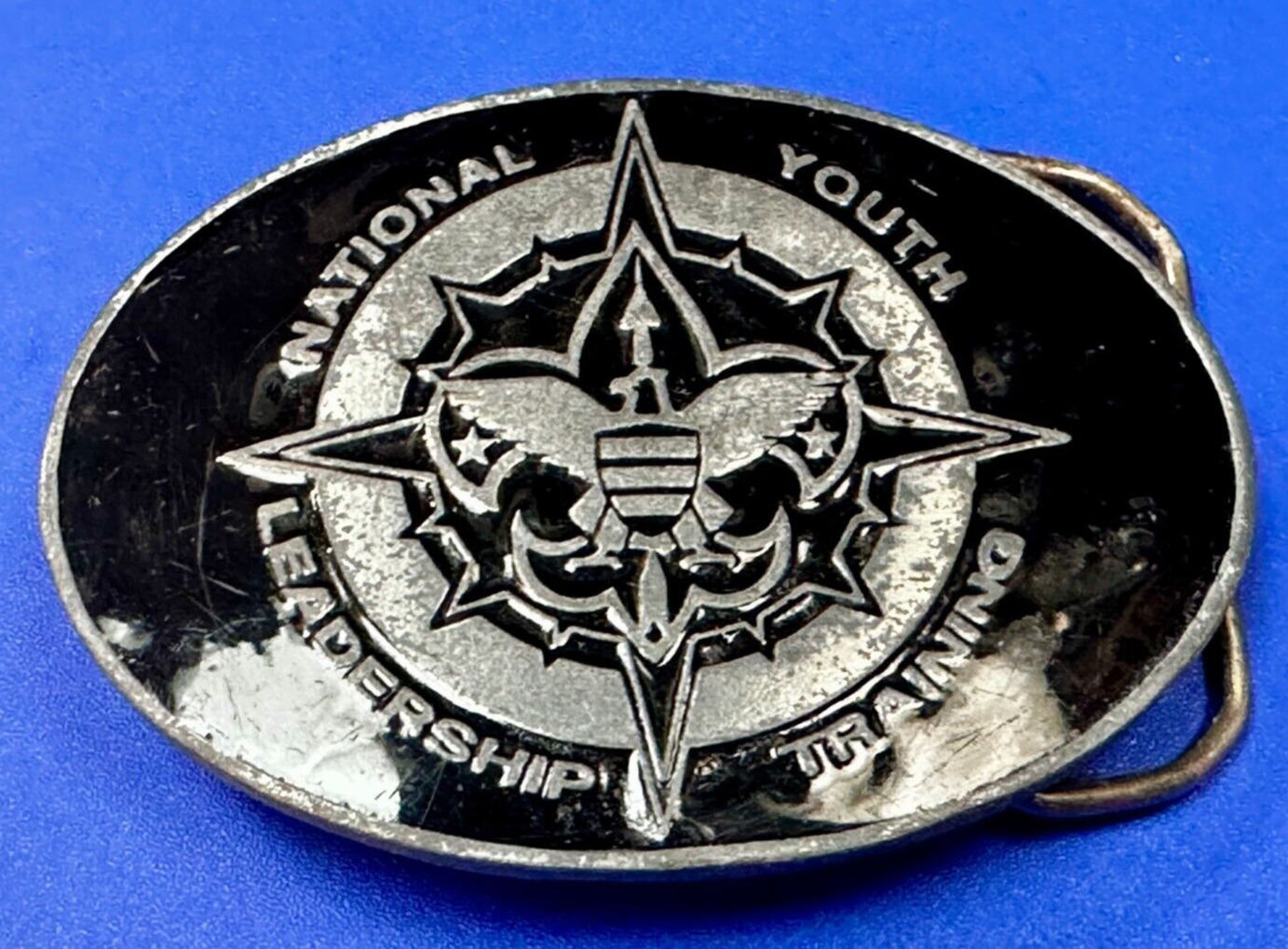 BSA National Youth Leadership Training Boy Scouts of America Staff Belt Buckle