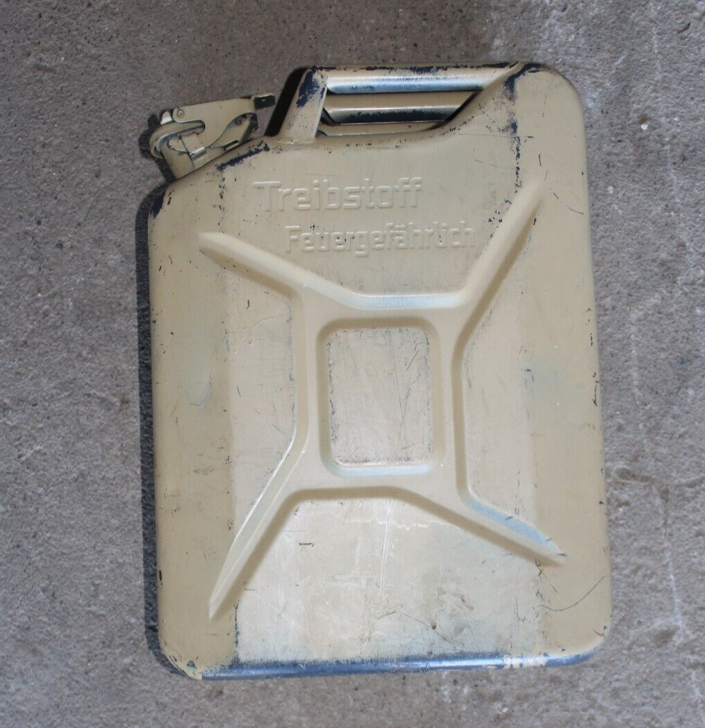 Old Vintage Swiss Military  Jerry Can Container WWII