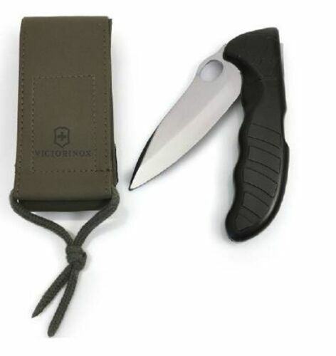 Swiss Army Knife Hunter Pro Black Handles & Nylon Pouch WB Victorinox New In Box