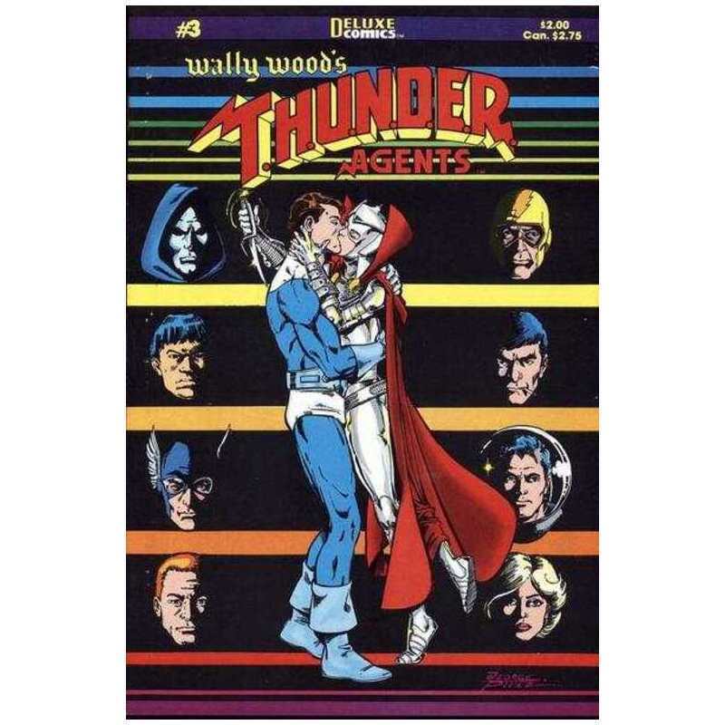 Wally Wood\'s T.H.U.N.D.E.R. Agents #3 Deluxe comics NM minus [o`