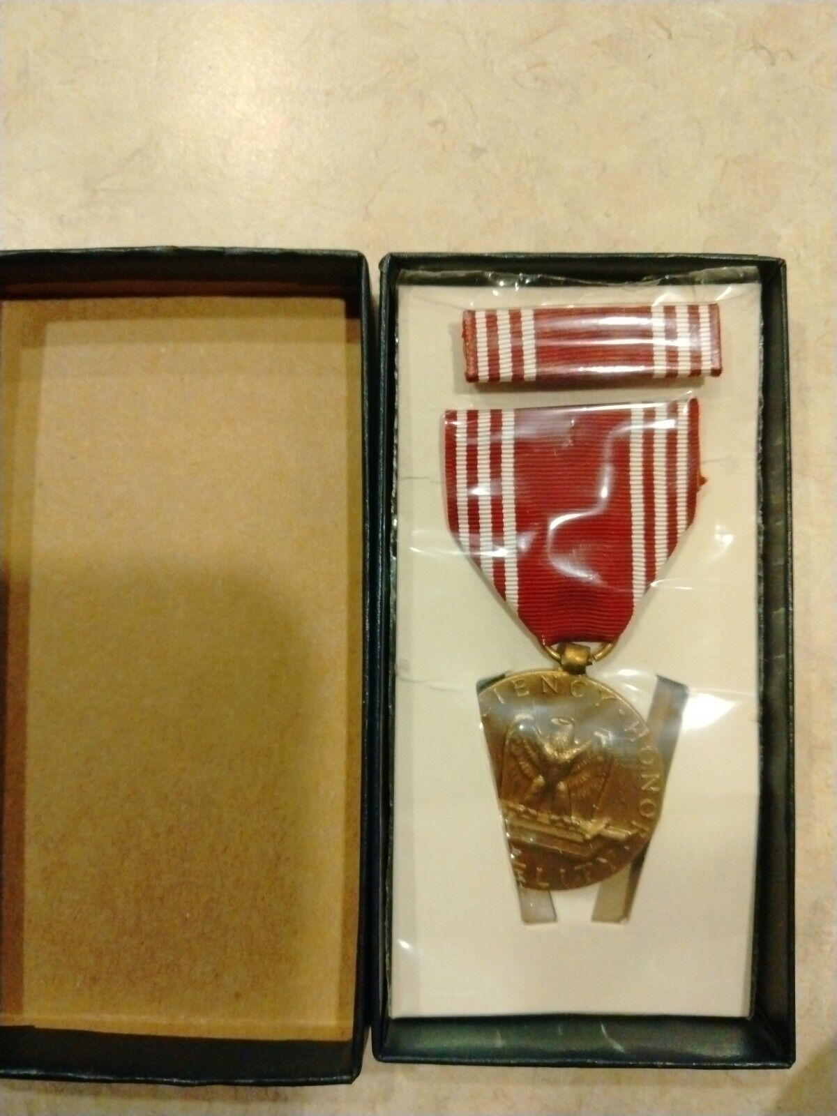 US ARMY GOOD CONDUCT MEDAL & RIBBON SET NEW UNOPENED