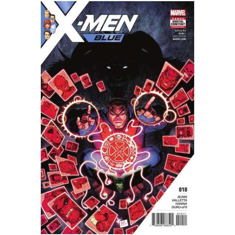 X-Men: Blue #10 in Near Mint condition. Marvel comics [n\
