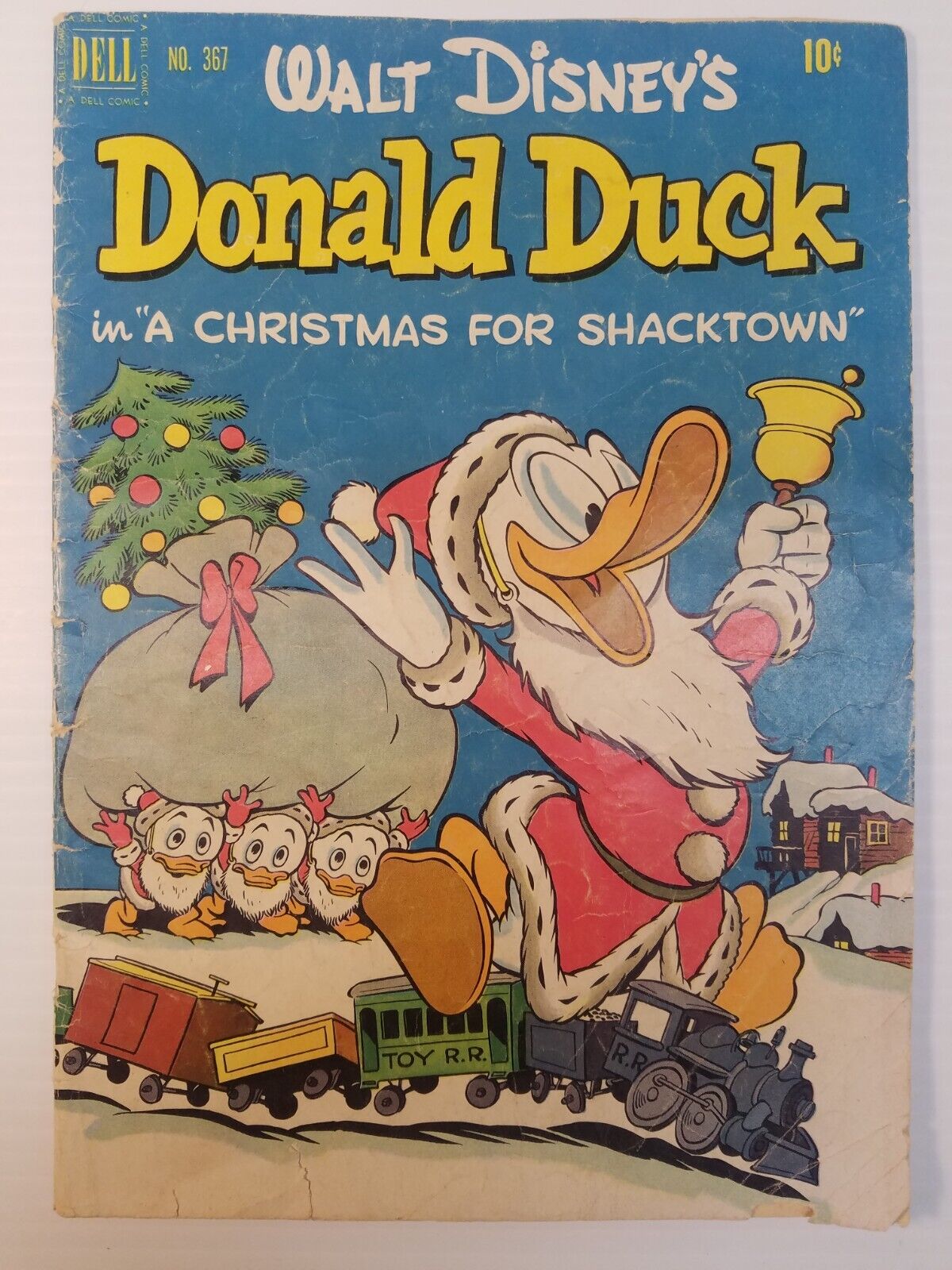 Donald Duck Four Color 367 CHRISTMAS FOR SHACKTOWN Uncle Scrooge Carl Barks 1952
