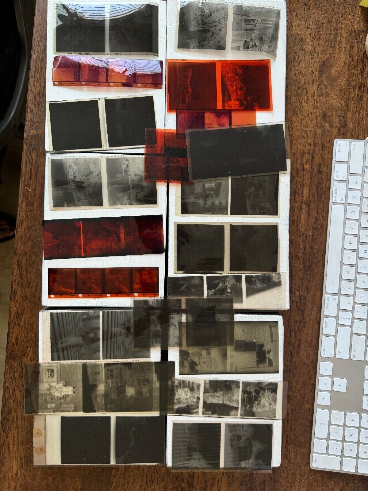 Lot of Vintage Photograph Negatives Kodak
