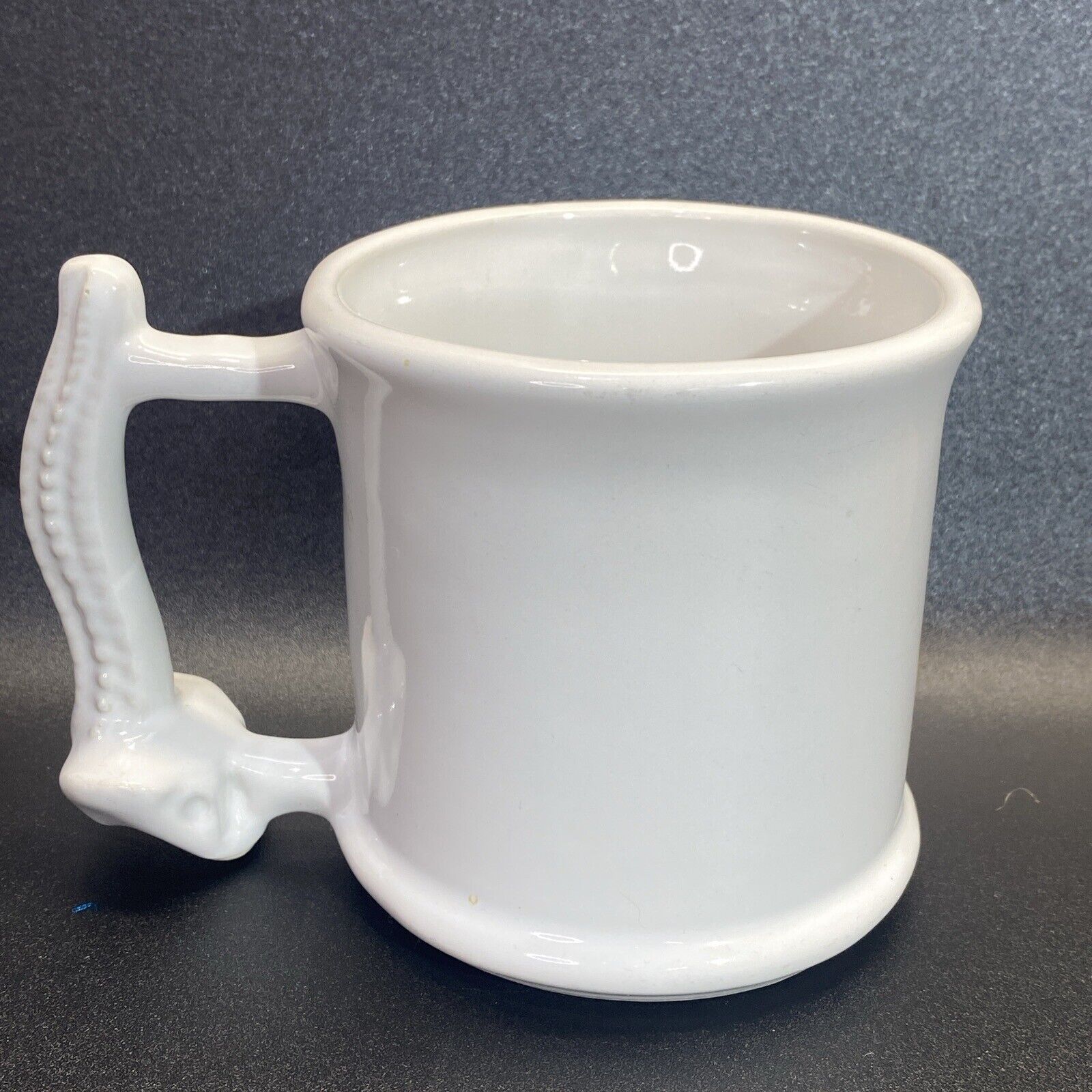Vintage Spine Bone FBI Ceramic Coffee Mug Cup 12 oz Collectible FBI Made In USA