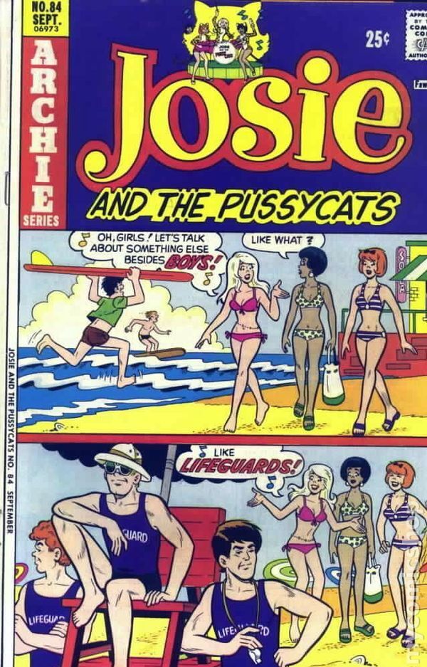 Josie and the Pussycats #84 FN- 5.5 1975 Stock Image