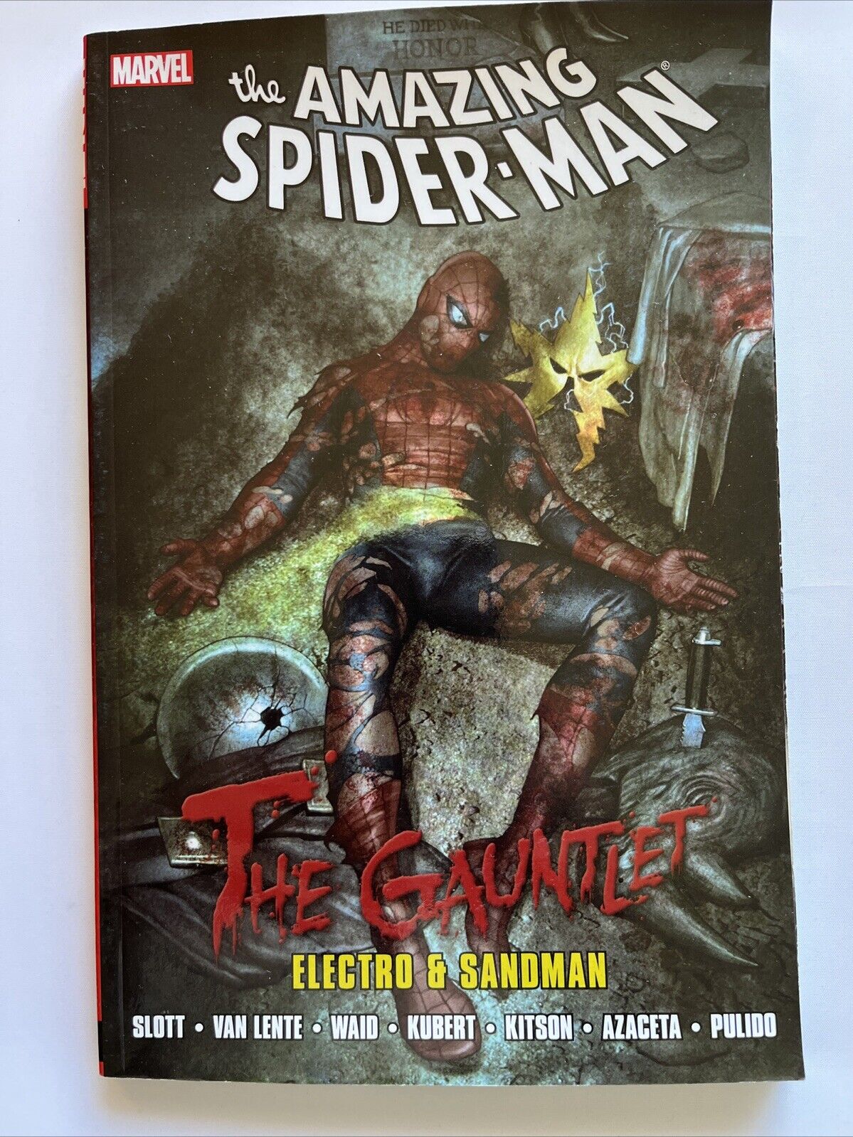 The Amazing Spider-Man The Gauntlet Comic Book 1 Electro & Sandman Hardcover
