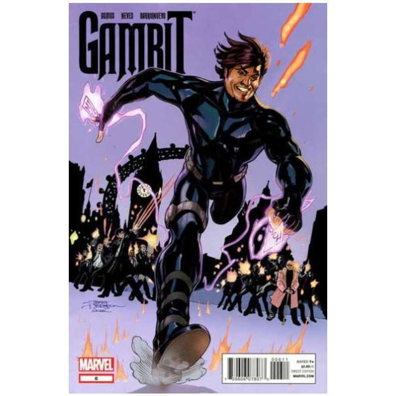 Gambit (2012 series) #6 in Near Mint + condition. Marvel comics [k]