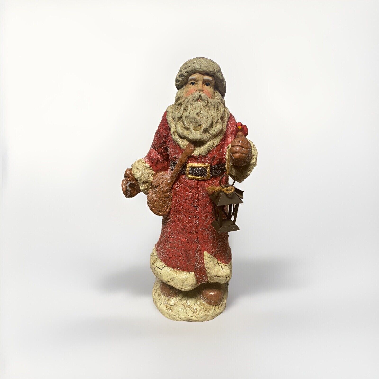 Vintage Santa Claus Statue - Ceramic - Midwest Company - 12” RARE