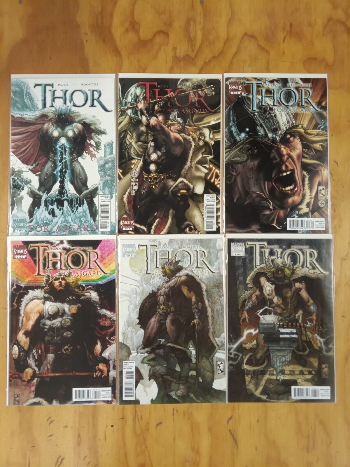Thor For Asgard #1-6 Complete (Marvel 2010) Hela Odin *VF-NM*