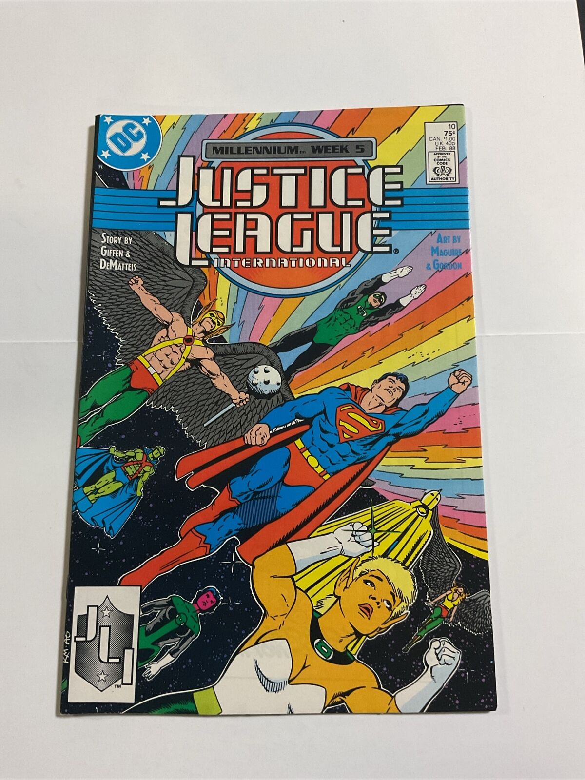 Vintage Justice League #10 VF-NM DC Comics 1988 HIGH GRADE Combined Shipping