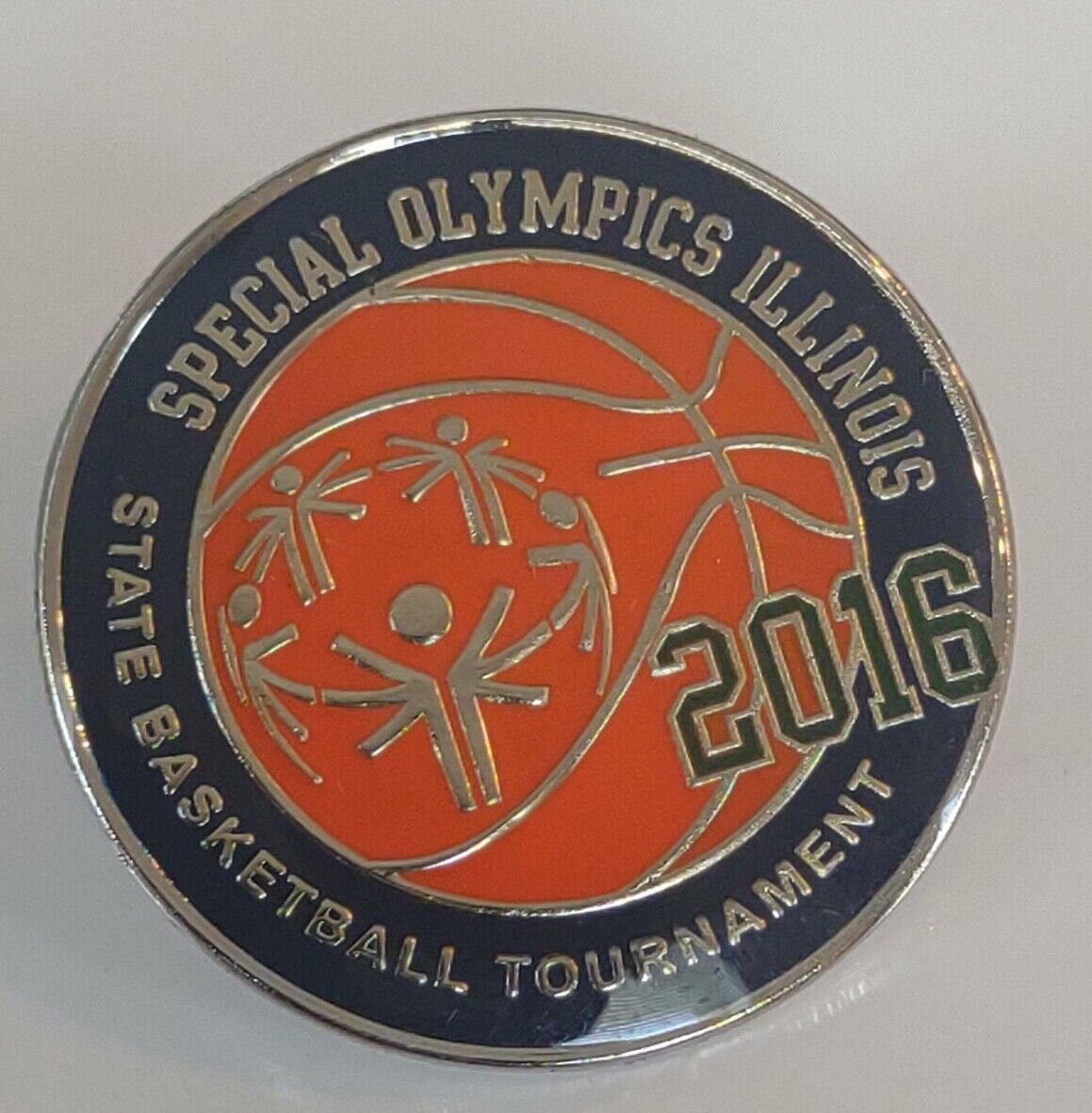 Special Olympics Illinois State Basketball Tournament 2016 Lapel Pin 