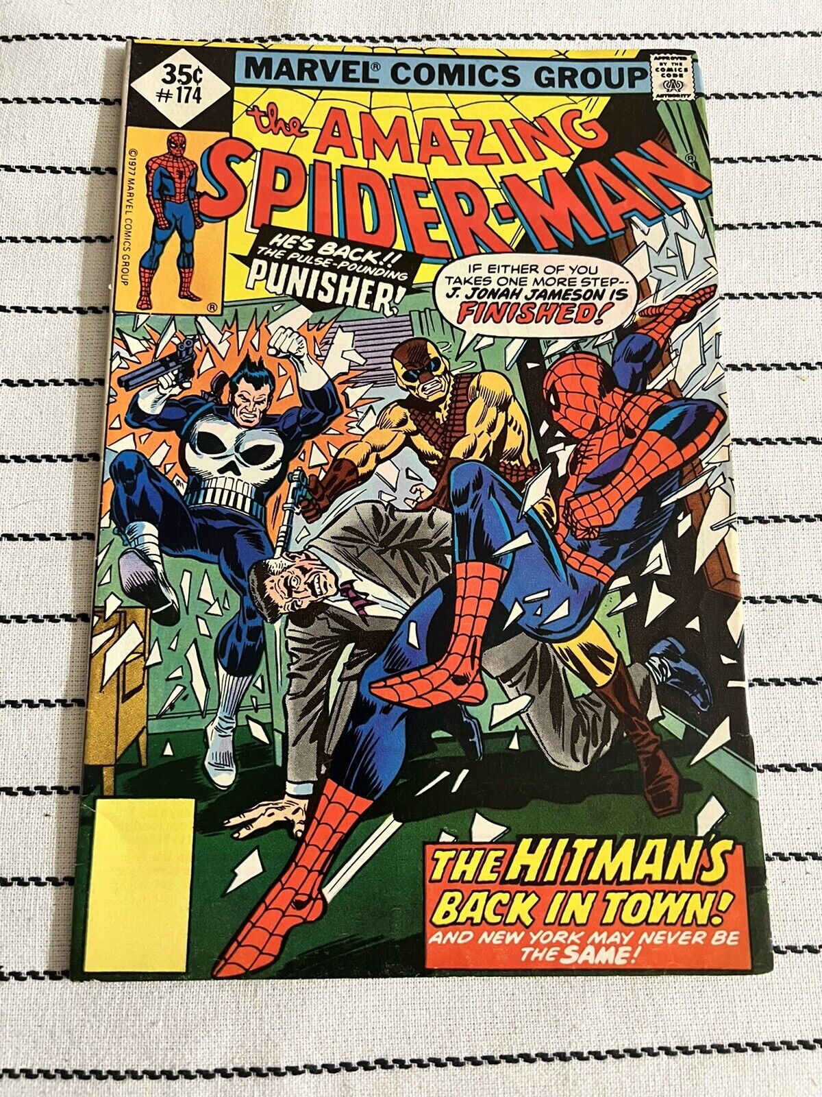 The Amazing Spiderman #174, Guest-starring the Punisher, October 1977