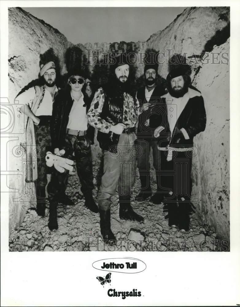1982 Press Photo Jethro Tull rock music group - nop91369
