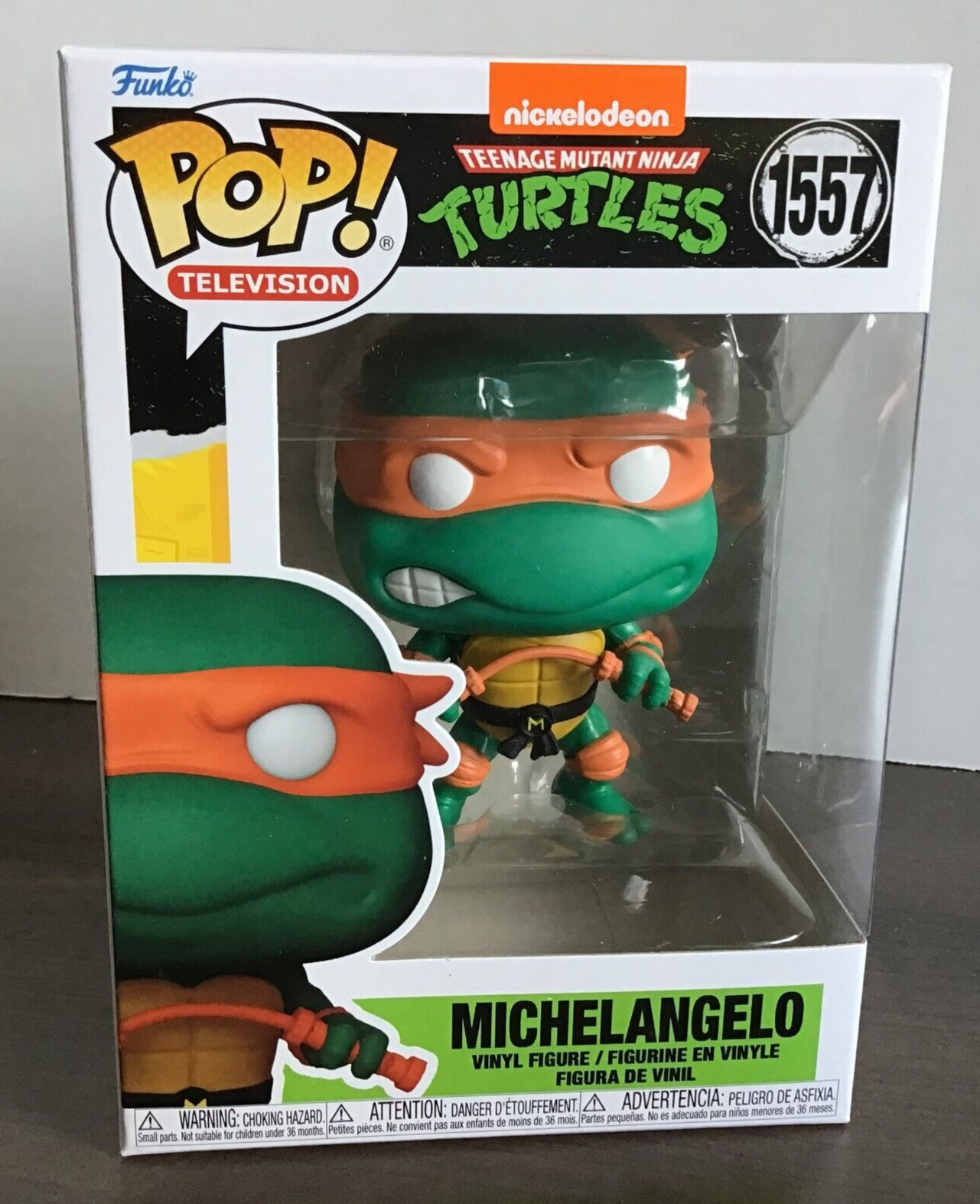 Funko Pop Teenage Mutant Ninja Turtles Wave 4 Michelangelo Funko Pop #1557