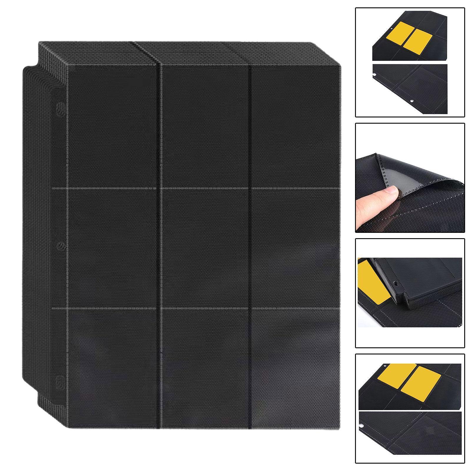 50 Page Card Sleeves Storage Display for Pictures Trading Cards Photocard