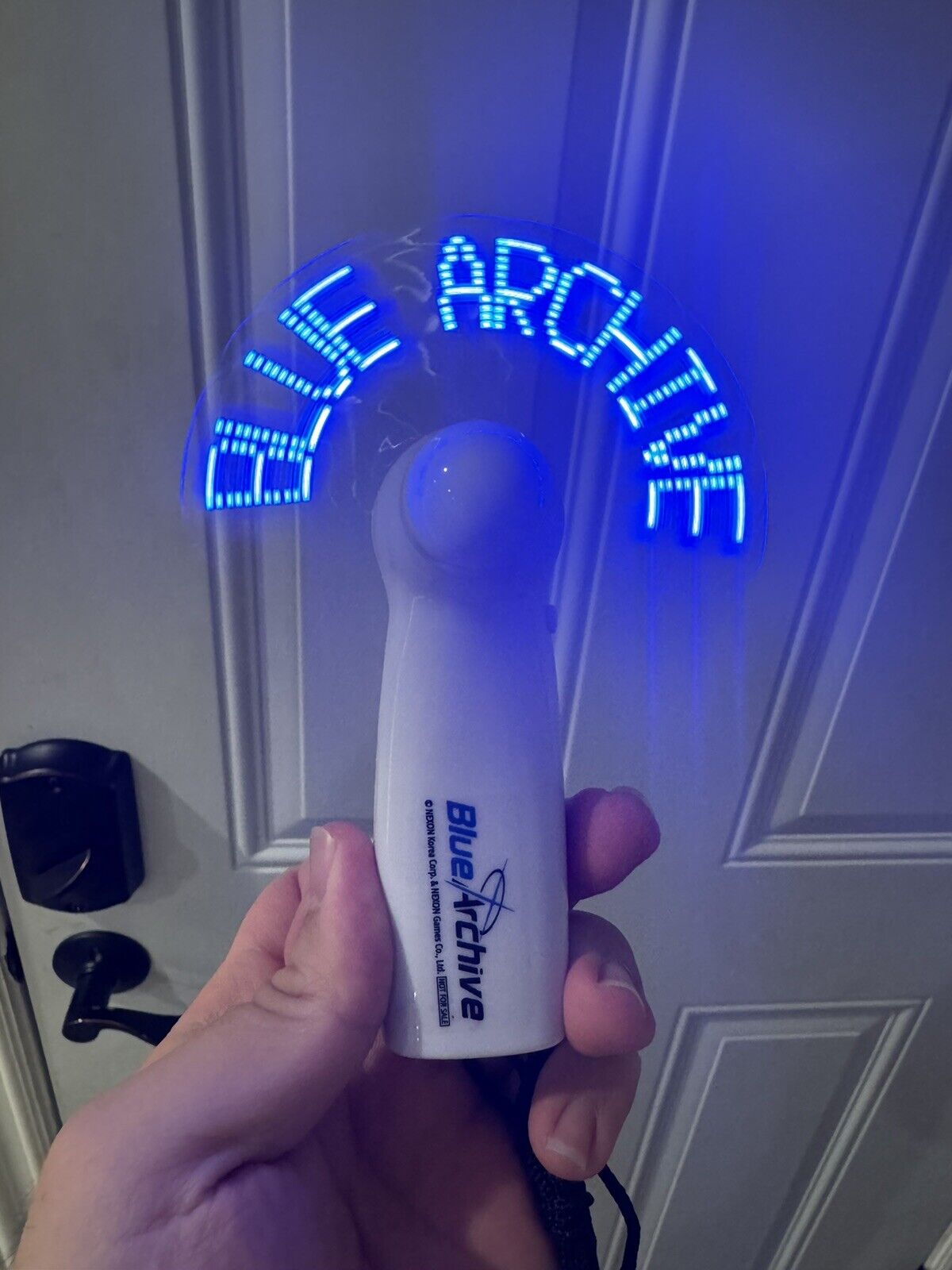 Blue Archive Handheld Electric Portable Mini Fan Anime Expo 2024 AX Exclusive