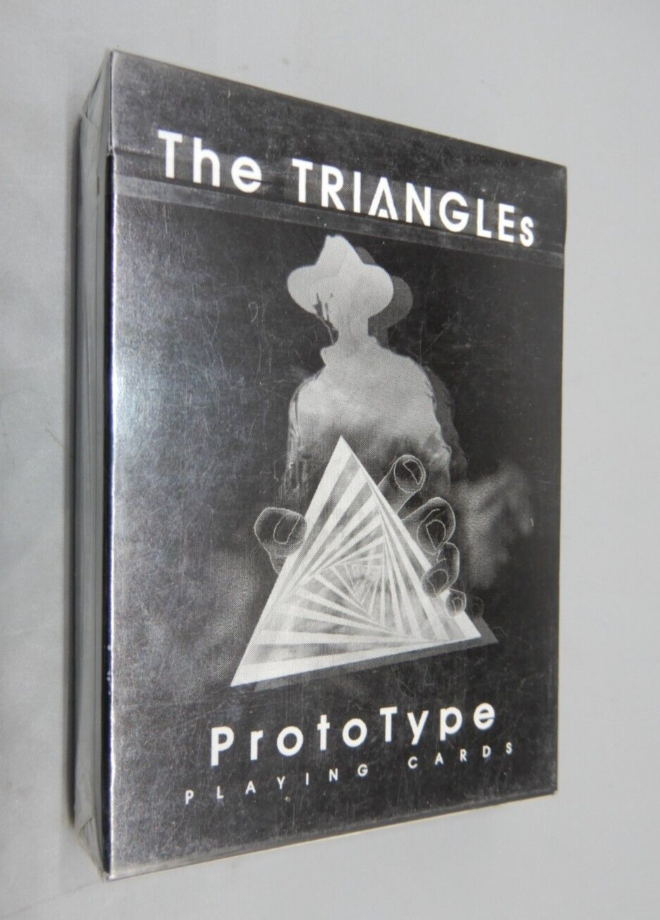 THE TRIANGLES ProtoType 1st Ed Playing Card deck NEW/SEALED unusual limited deck