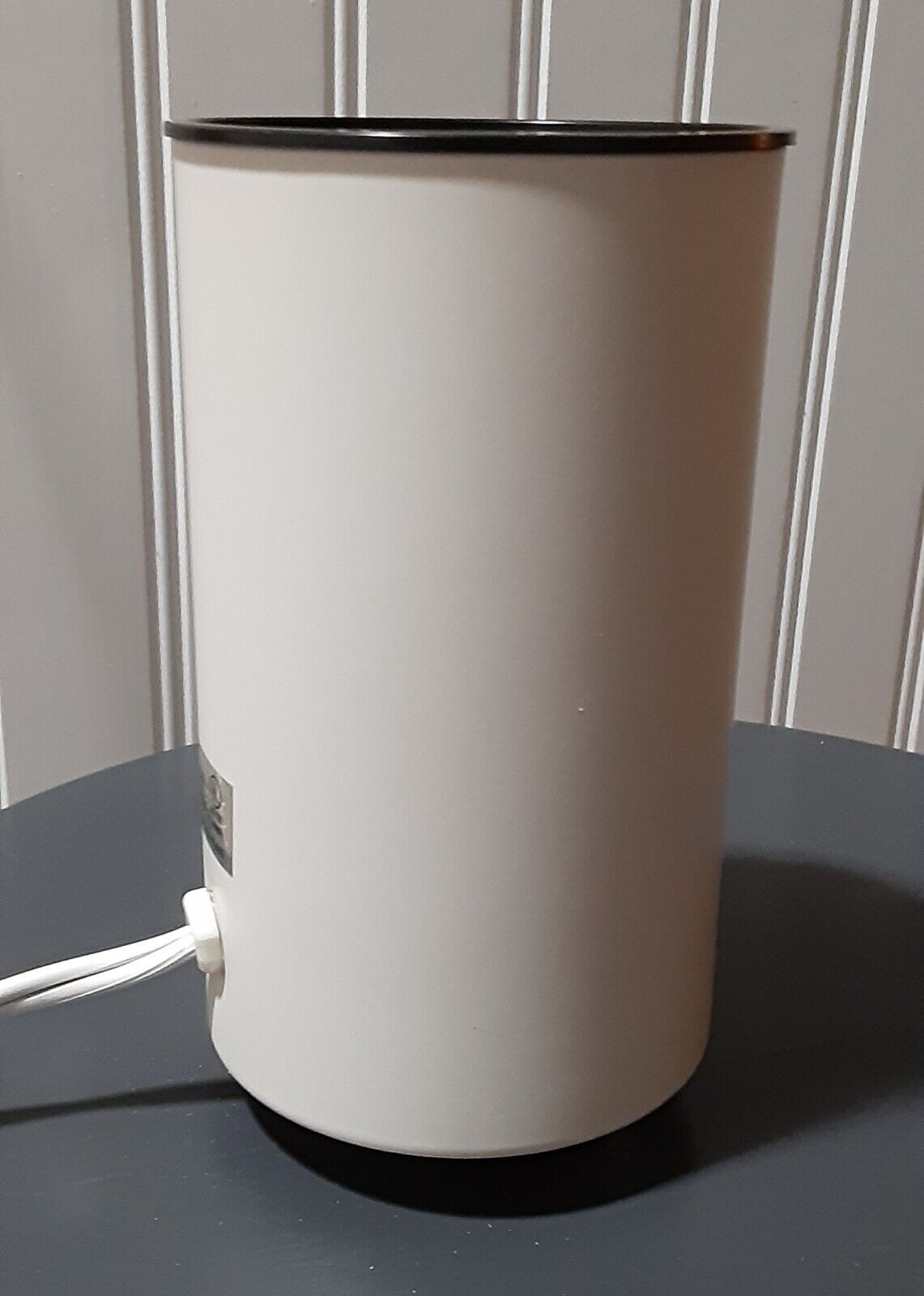  Vintage Postmodern Kovacs Sonneman Cylinder Can Lamp Space Age Metal Uplight
