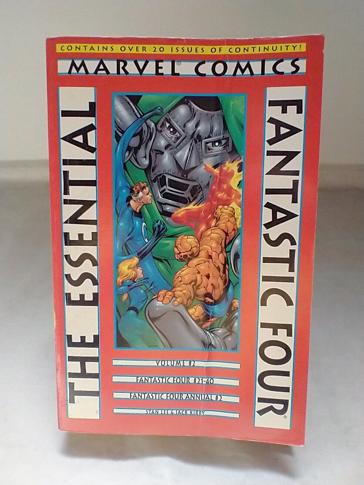Marvel Essential Fantastic Four Vol. 2 # 21-40 Paperback Jack Kirby Stan Lee