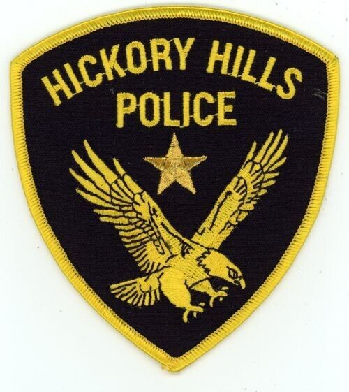 ILLINOIS IL HICKORY HILLS POLICE NICE SHOULDER PATCH SHERIFF