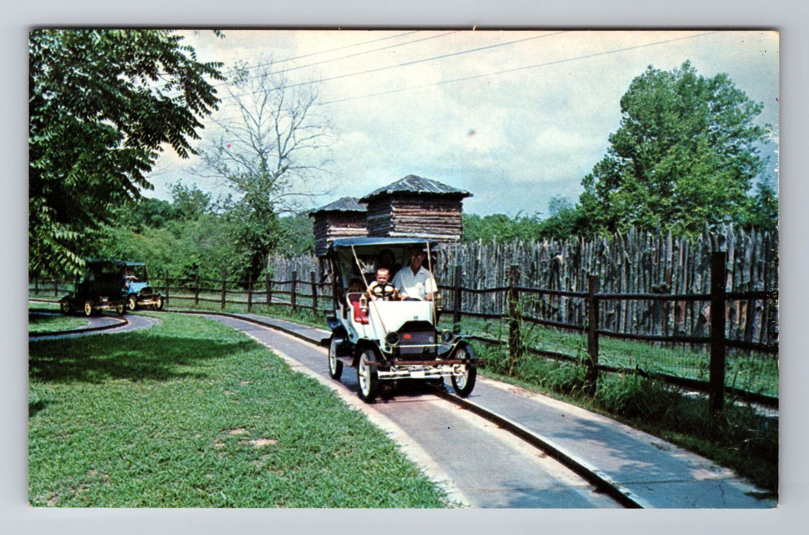 Chattanooga TN-Tennessee, Lake Winnepesaukah, Amusement Park Vintage Postcard