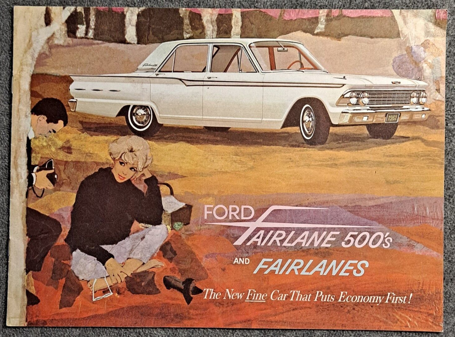 1962 FORD FAIRLANE 500 Car Sales Brochure