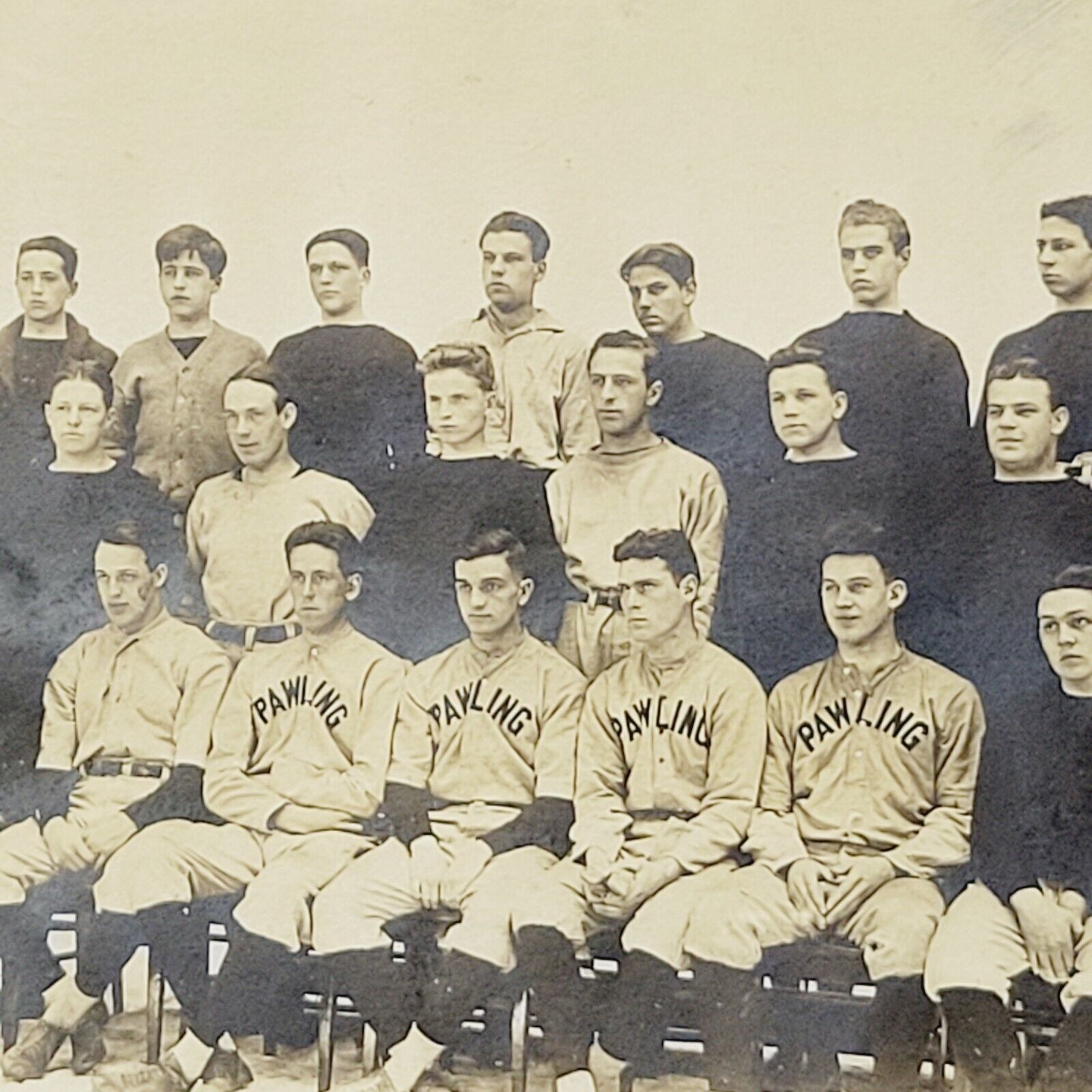 Rare c1915 Photo Pawling New York Baseball Team NY Sports Dutchess County