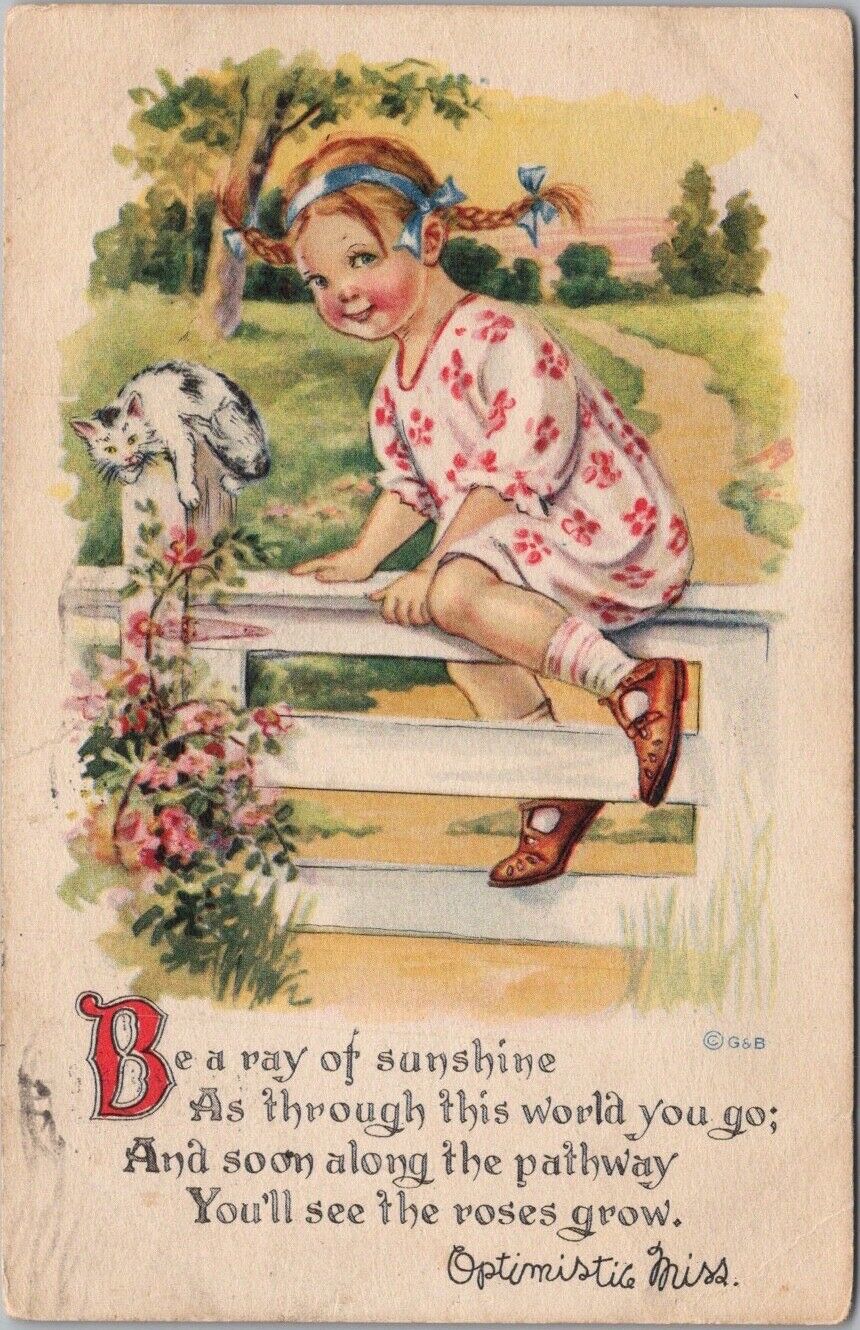 Vintage 1910s Gartner & Bender Greetings Postcard \