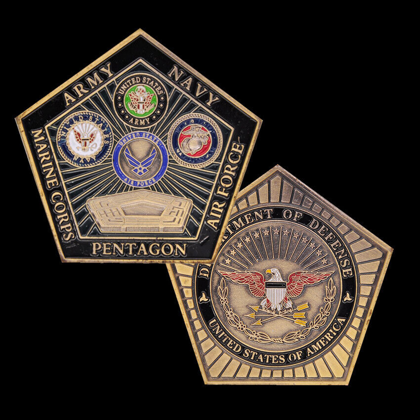 Force Pentagon Collection USA Department of Military Gift Challenge Coin