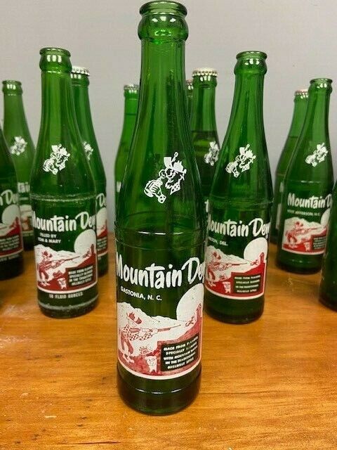 VERY RARE Mountain Dew Hillbilly Bottle \