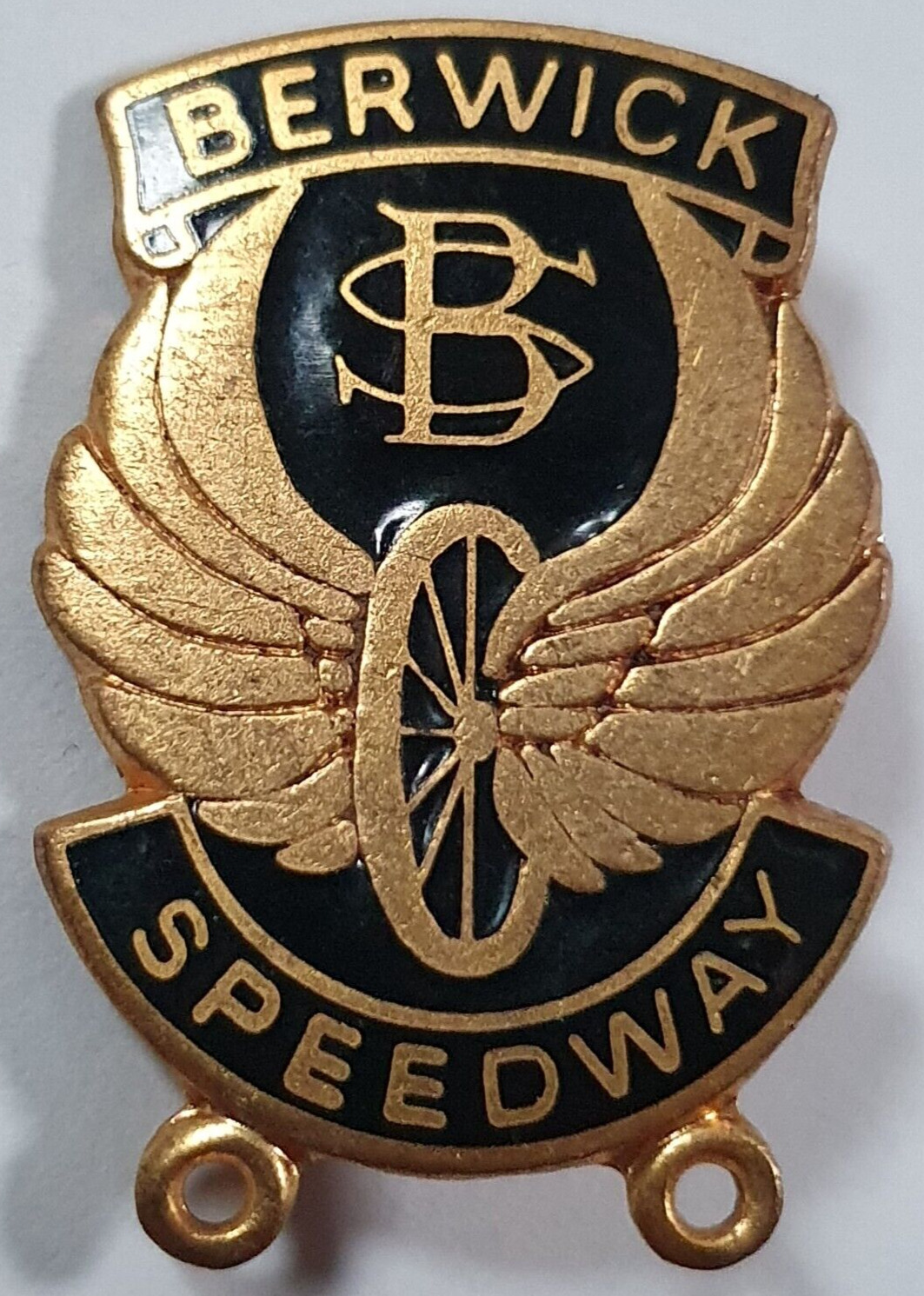 Berwick Speedway Enamel Pin Badge 1978. The Bandits 32x22mm. Motorcycle Racing