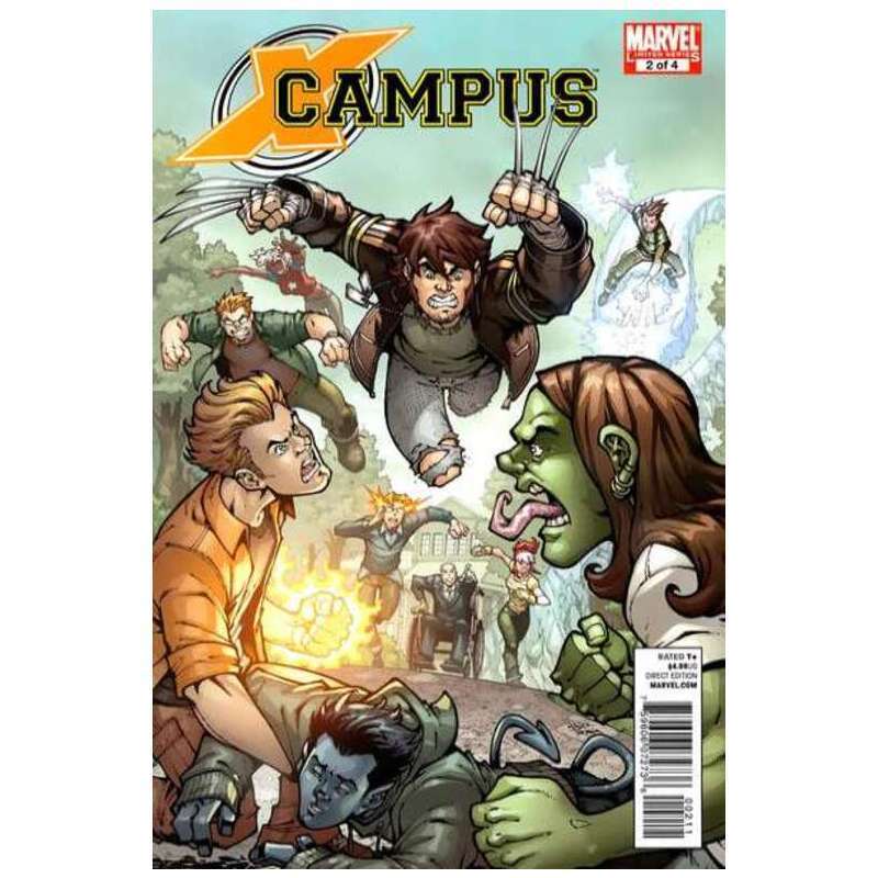X-Campus #2 Marvel comics VF+ Full description below [o`