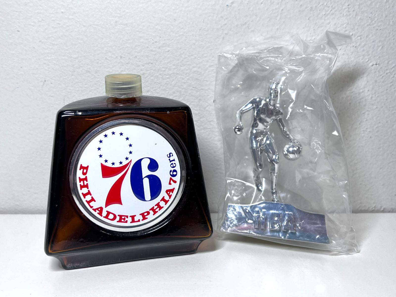 AVON NBA Decanter Philadelphia 76ers, Fragrance Bottle, Empty Bottle