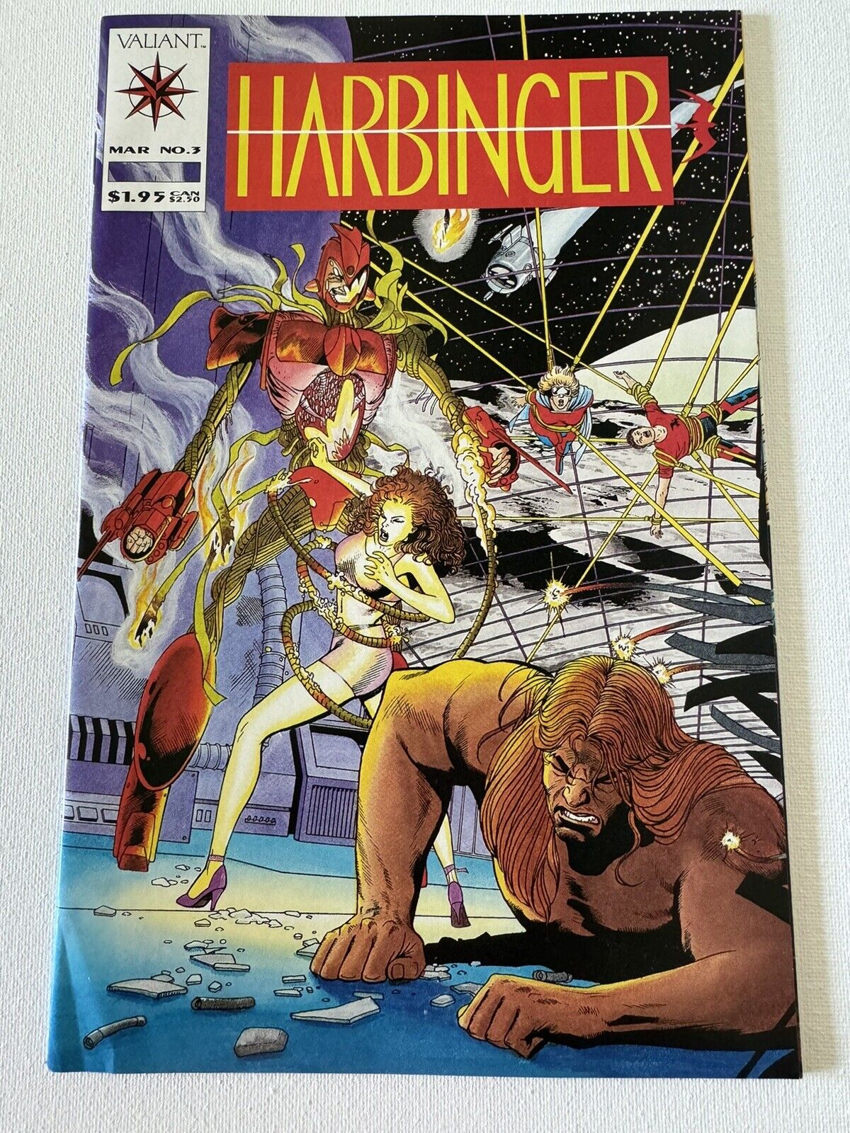 Harbinger #3 (1992) With Coupon