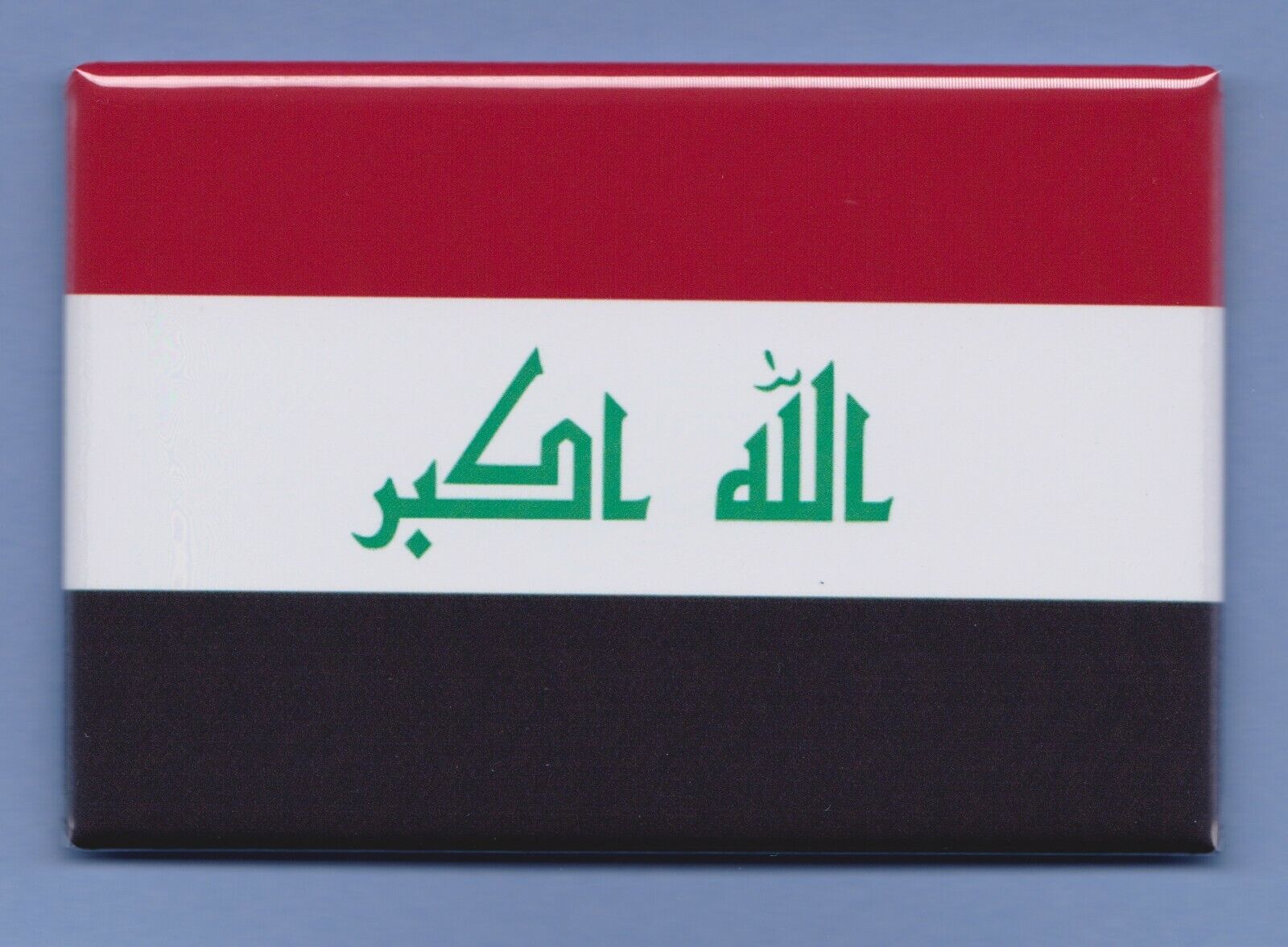 IRAQ *2X3 FRIDGE MAGNET* FLAG BANNER NATIONAL SYMBOL DESIGN COLOR COUNTRY
