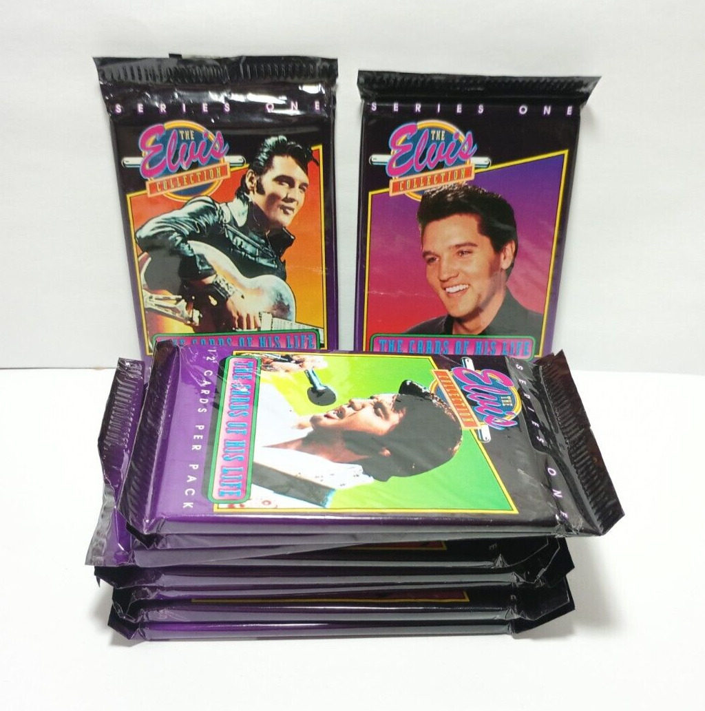 Elvis Presley The Cards of His Life 1992 Trading Cards Lot of 10 Packs