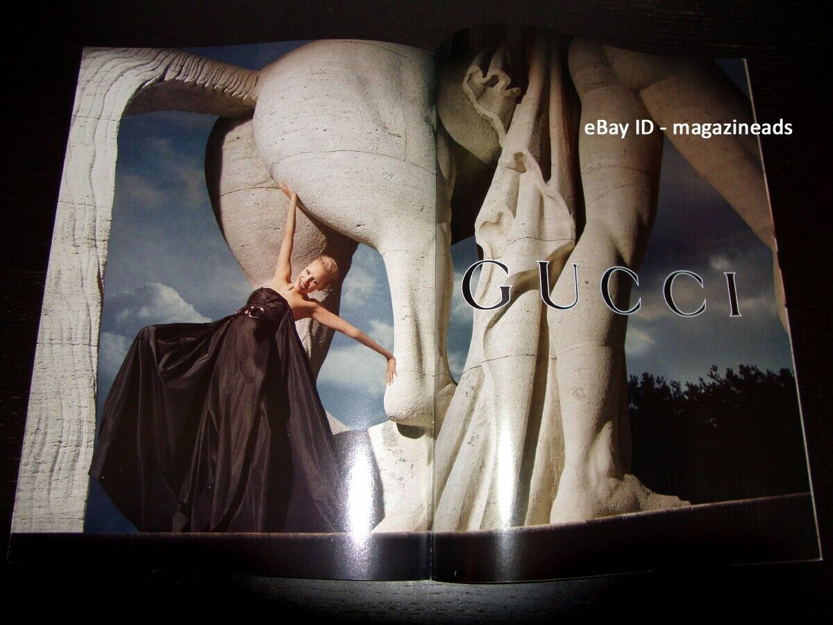 GUCCI 4-Page Magazine PRINT AD Spring 2008 NATASHA POLY Inez and Vinoodh