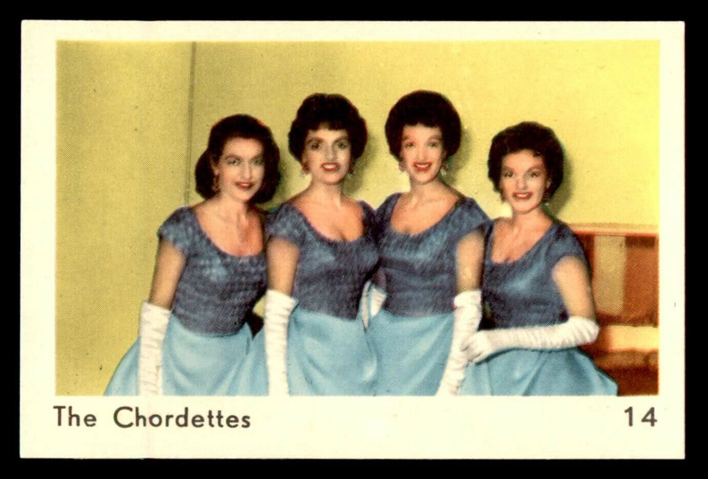 1959 V417 Maple Leaf The Sax Set #14 The Chordettes NM
