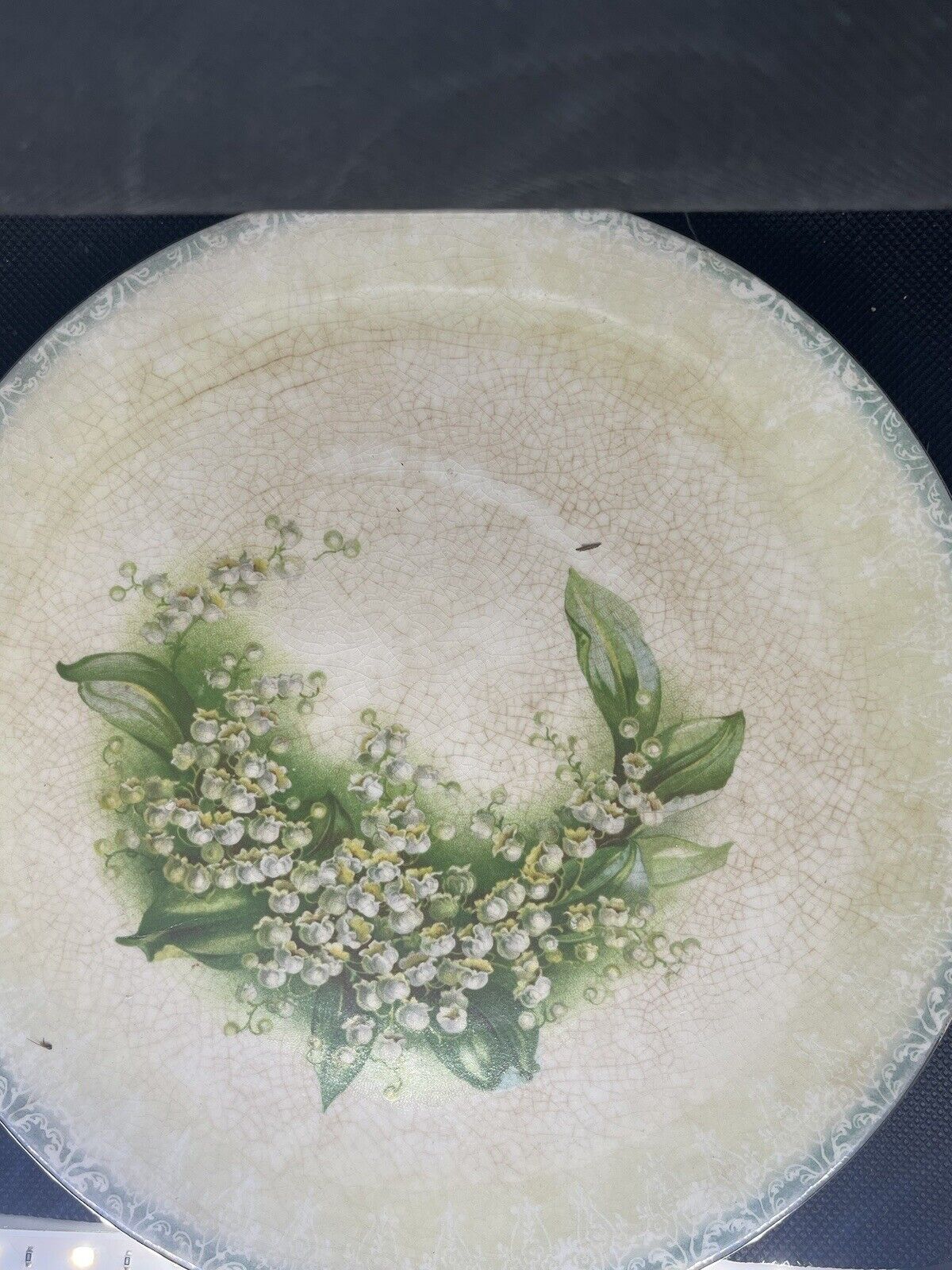 1912 Antique decorative plate