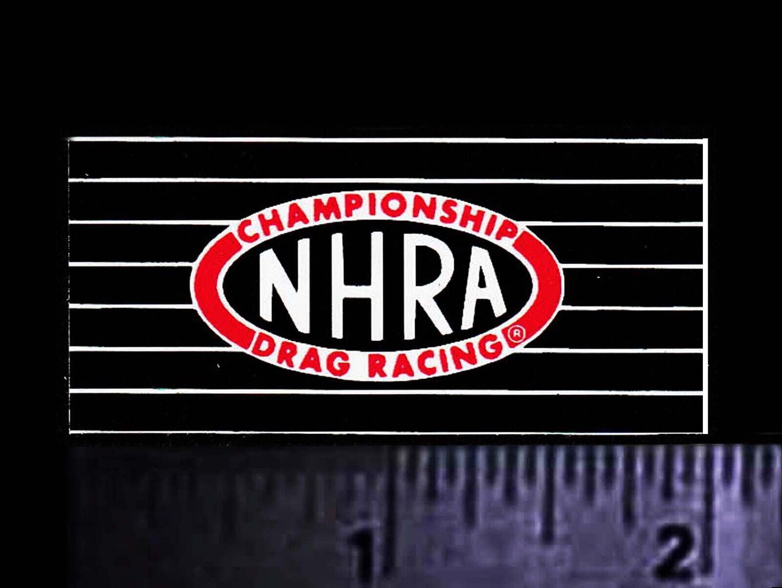 NHRA National Hot Rod Association - Original Vintage Racing Decal/Sticker 2”