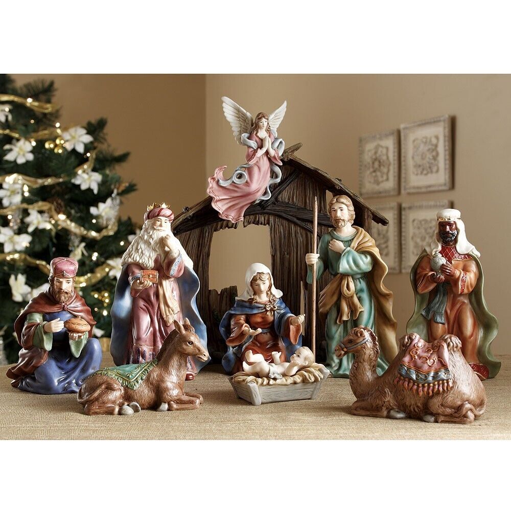 Royal Doulton Classic Nativity Set Christmas Holy Family Jesus Mary Joseph