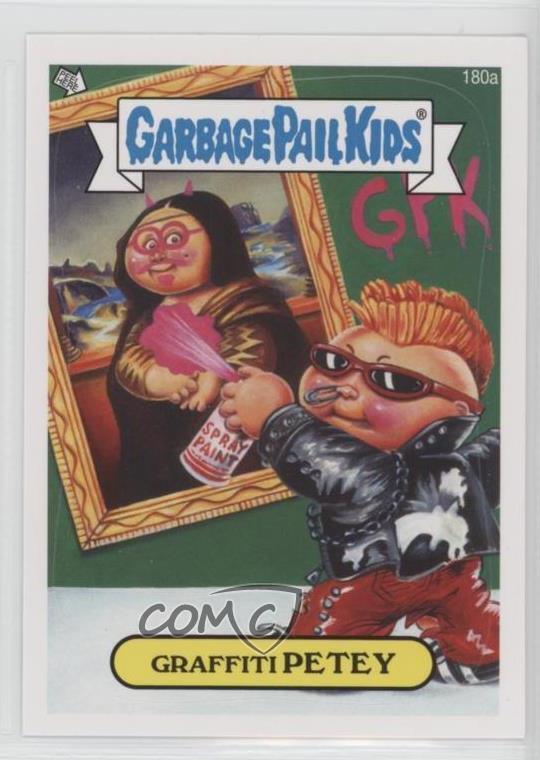 2013 Topps Garbage Pail Kids Brand-New Series 3 Graffiti Petey #180a 2f4