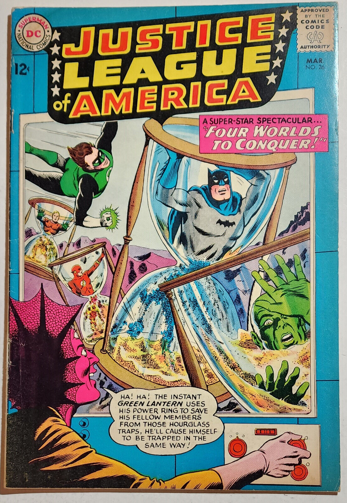 JUSTICE LEAGUE of AMERICA #26 1964 Silver Age DC