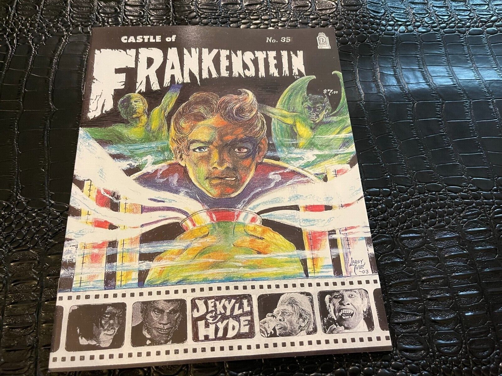 #35 CASTLE OF FRANKENSTEIN horror comic magazine (UNREAD)