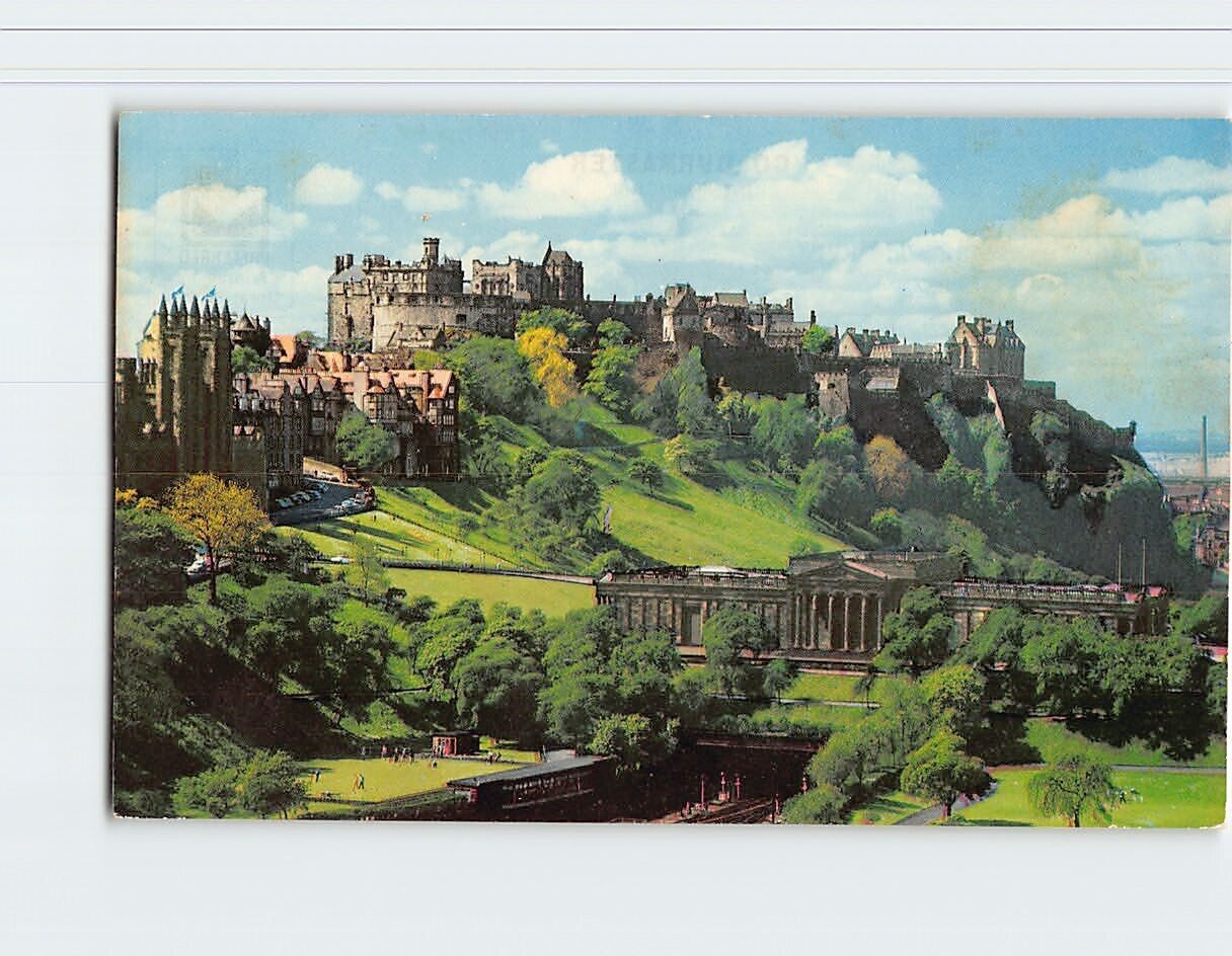 Postcard Edinburgh Castle Edinburgh Scotland
