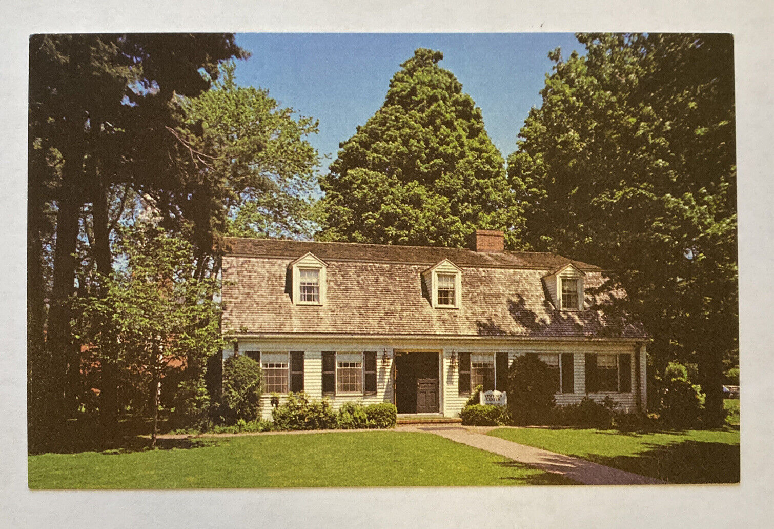 Vintage Postcard, Visitor\'s Center, Lexington, MA, Unposted