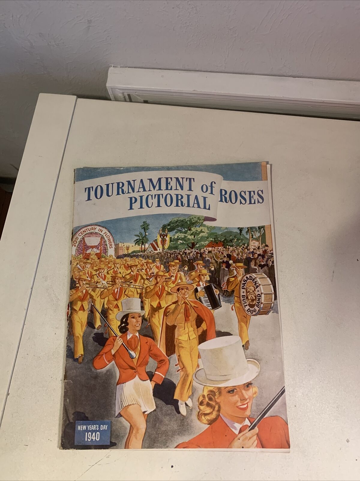 1940 Tournament Of Roses Parade Pictorial New Year Day Program Acme Beer Sunkist