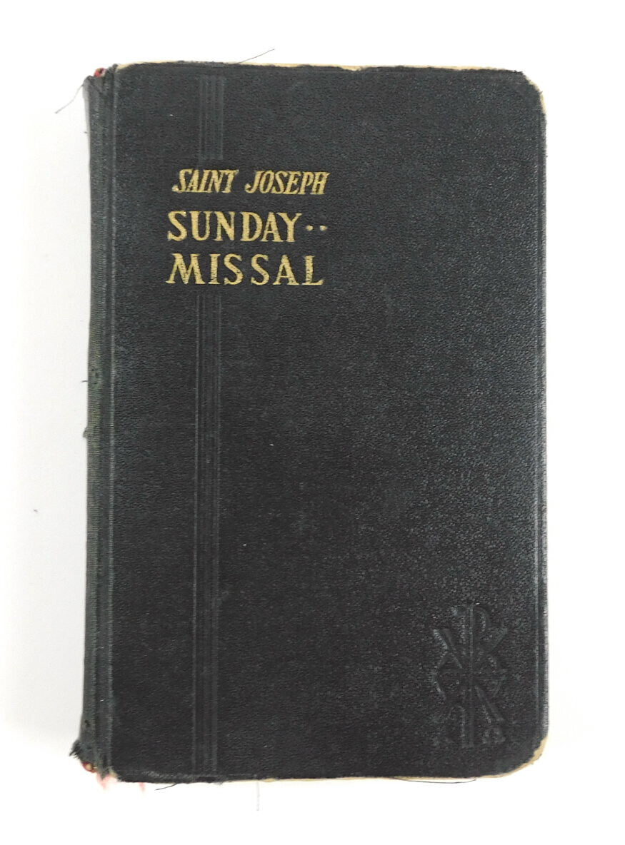 Saint Joseph Sunday Missal 1957 1953 Large Type Confraternity Version